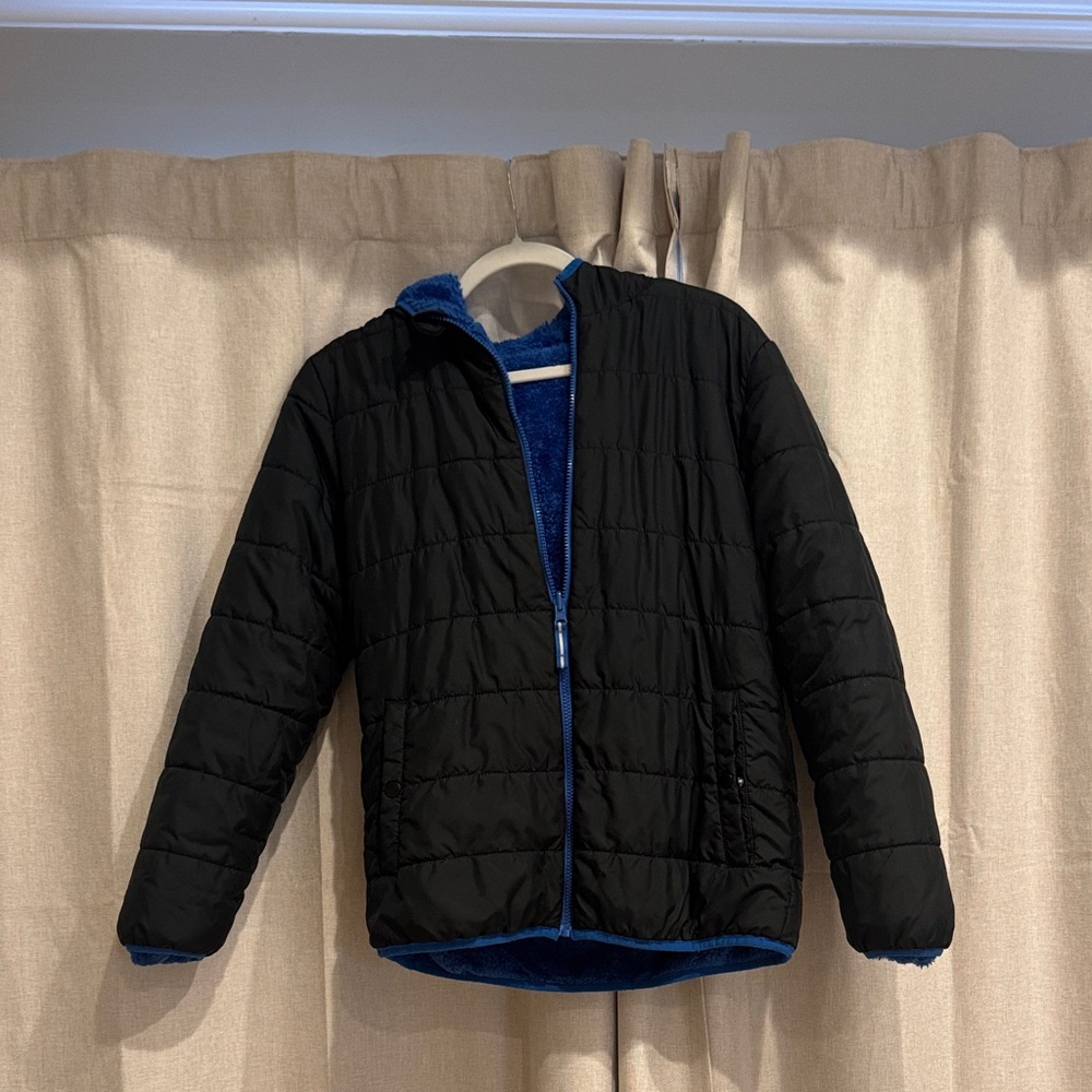 Men's Black Quilted Jacket